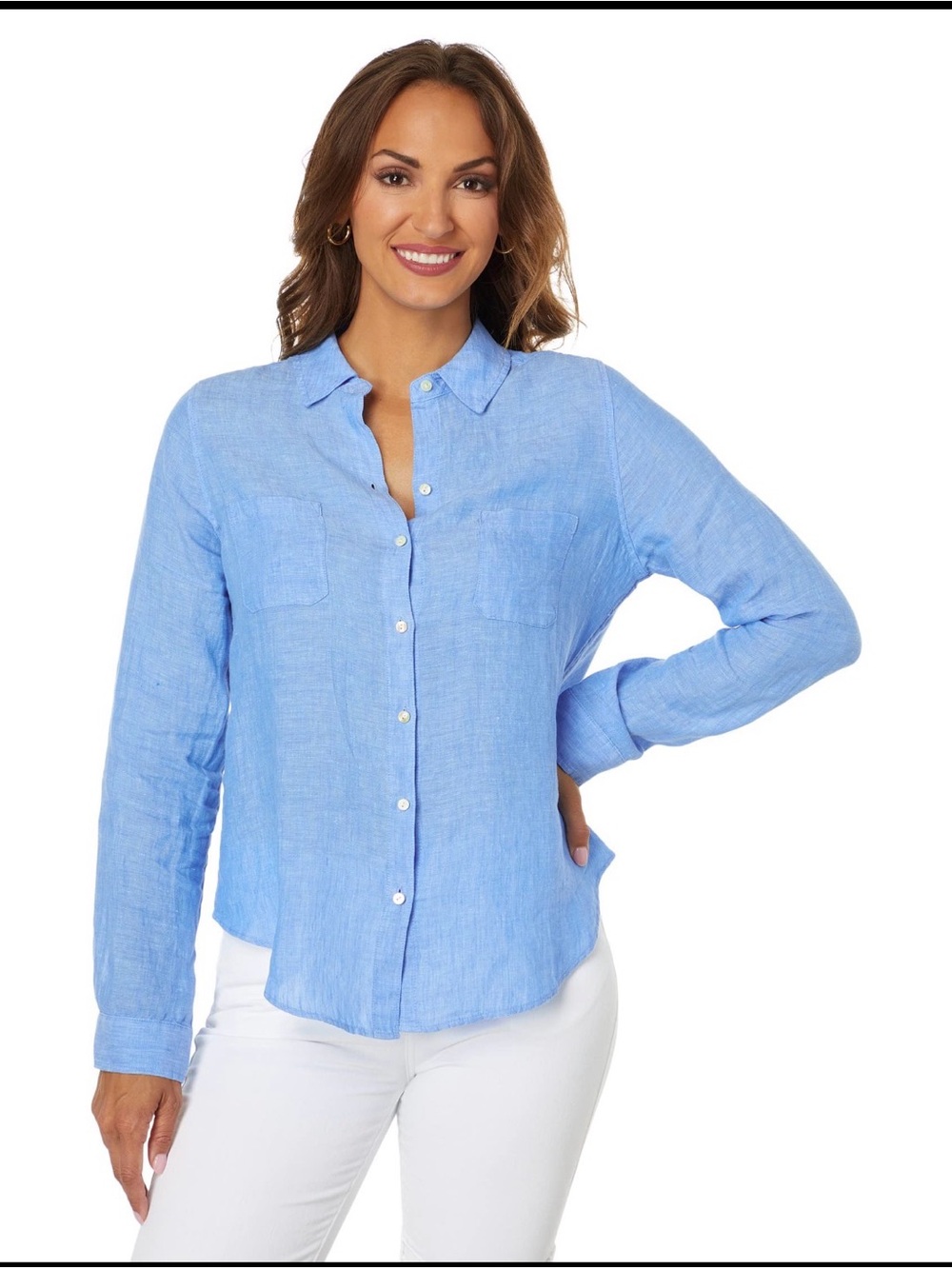 Lilly Pulitzer Sea View Linen in Beckon Blue
